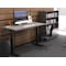 Monoprice Workstream by Dual Motor Easy Fold-Out Assembly Sit-Stand Desk Frame 36078 - alternate 4